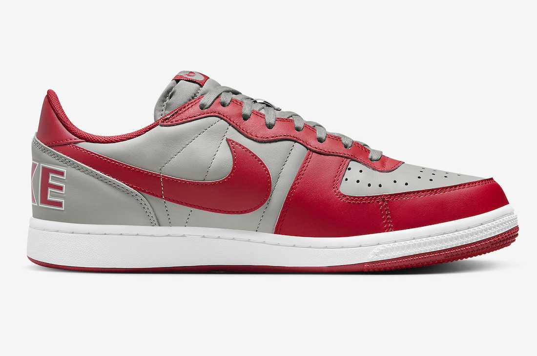 FZ4036-099 Nike Terminator Low Varsity Red and Medium Grey (Men's)