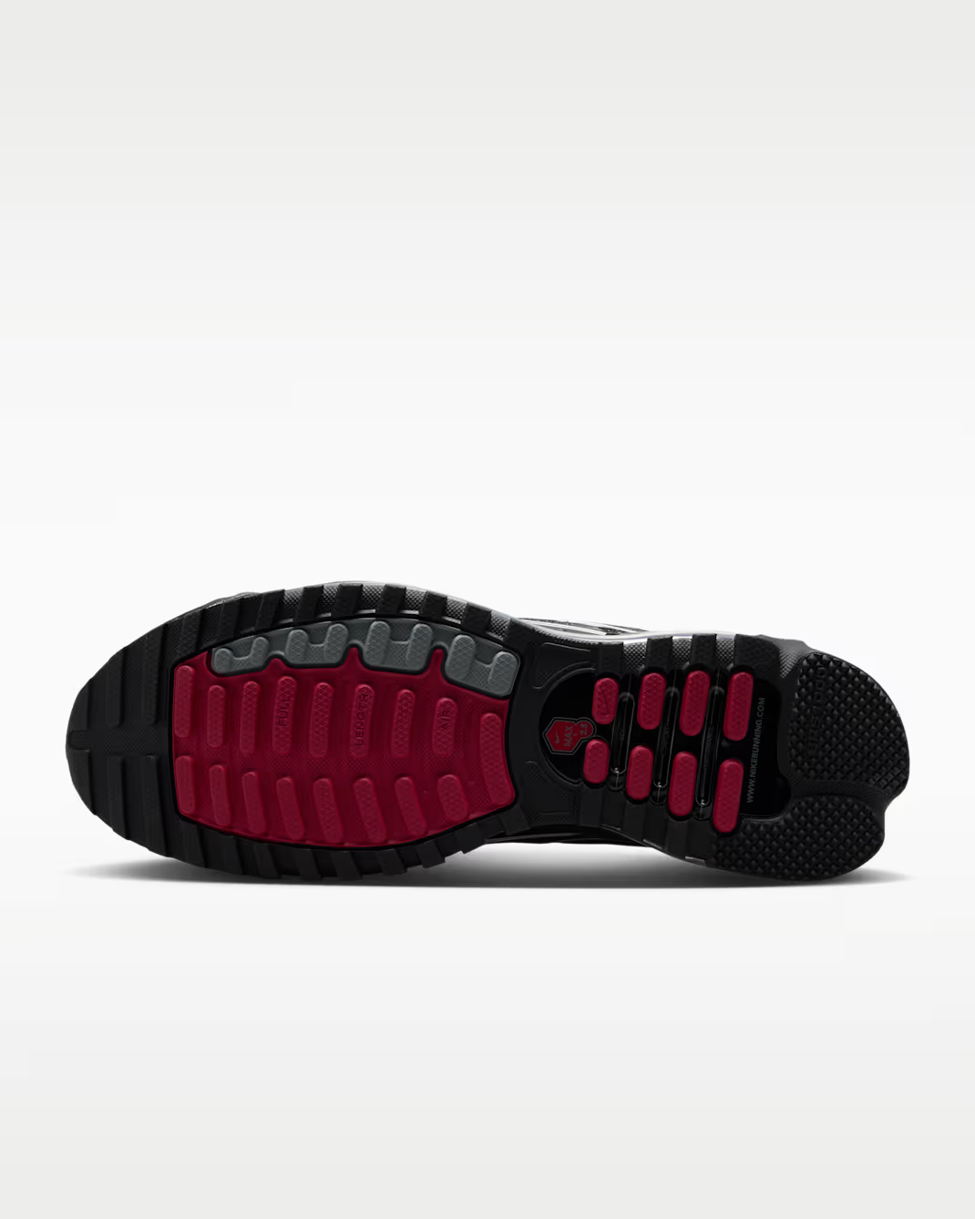 IO3037-003 Nike Air Max TL 2.5 Smoke Grey/Black/Dark Smoke Grey/Tough Red(Men's)