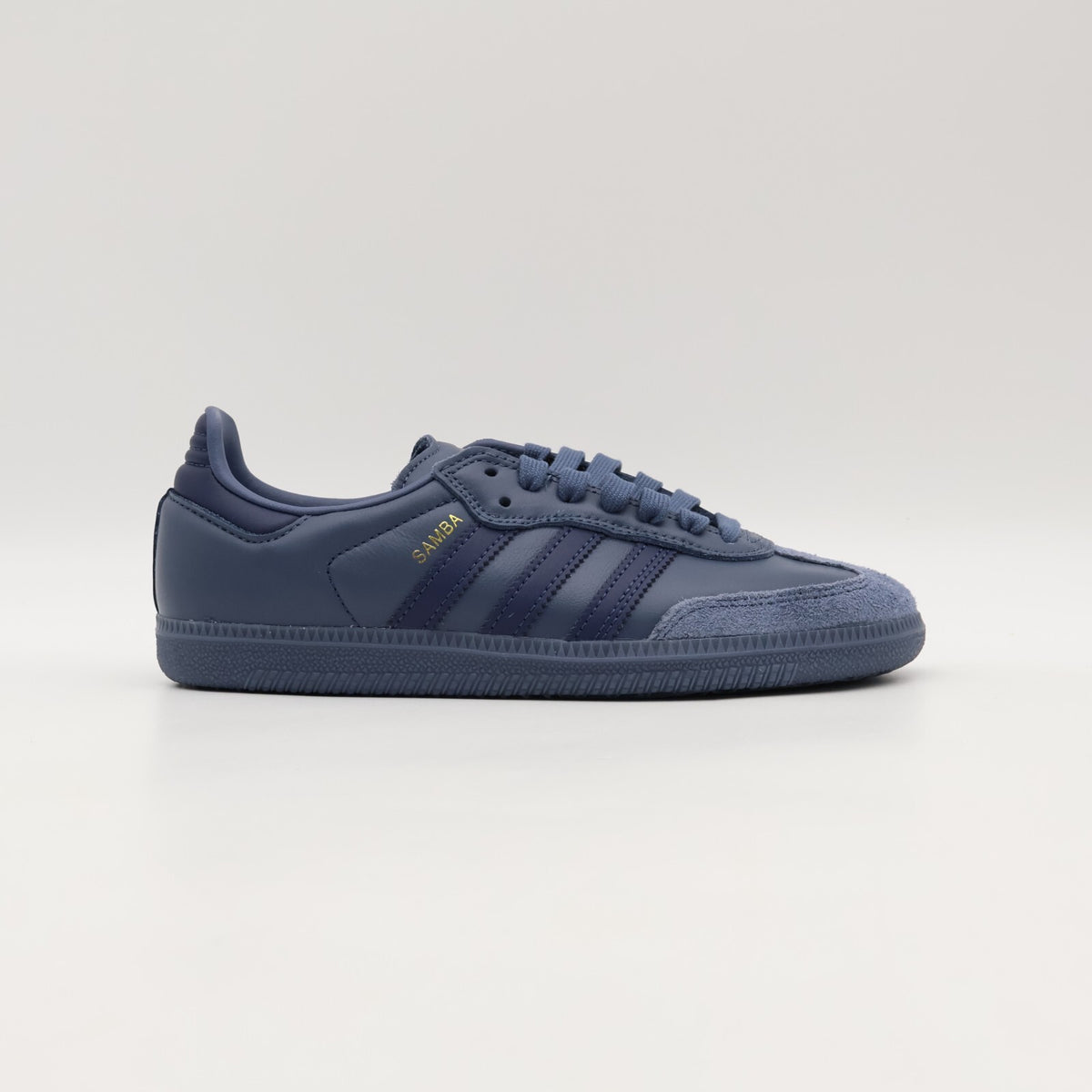 JH8803 adidas Originals Samba ADV Preloved Ink Gold Metallic (Men's)
