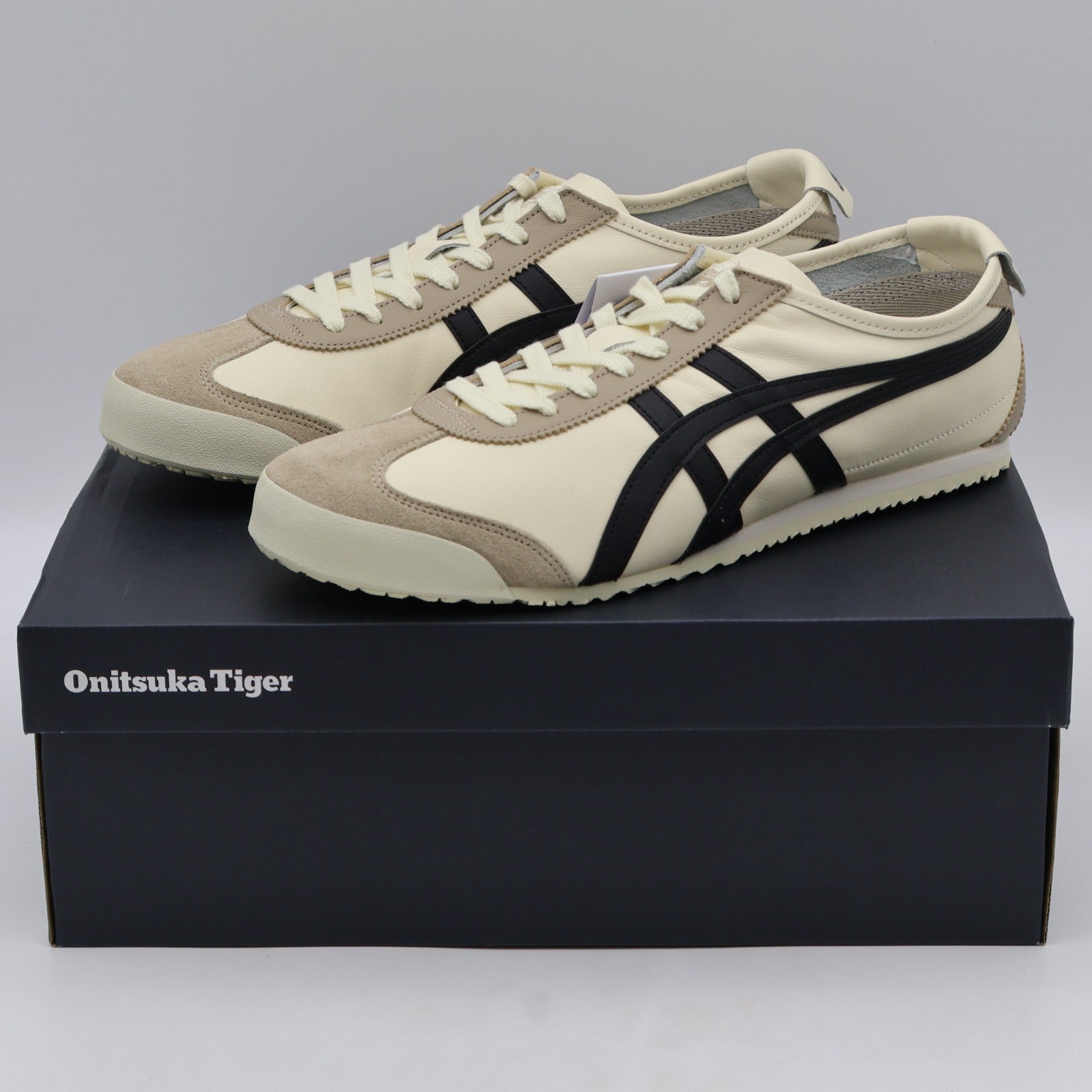 1183C102-752 Onitsuka Tiger Mexico 66 Ivory Black (Men's)