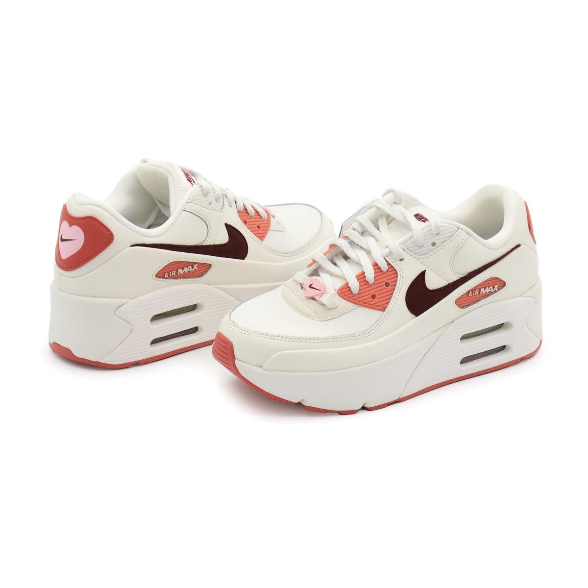 FZ5164-133 Nike Air Max 90 LV8 SE Valentineâs Day Sail Adobe Soft Pink (Women's)