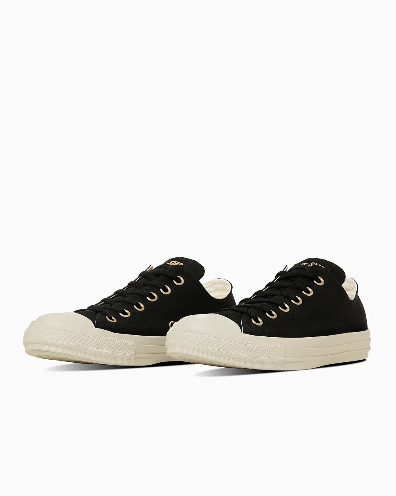 31315762 Converse All Star Goldlogolabel OX Black (Men's)