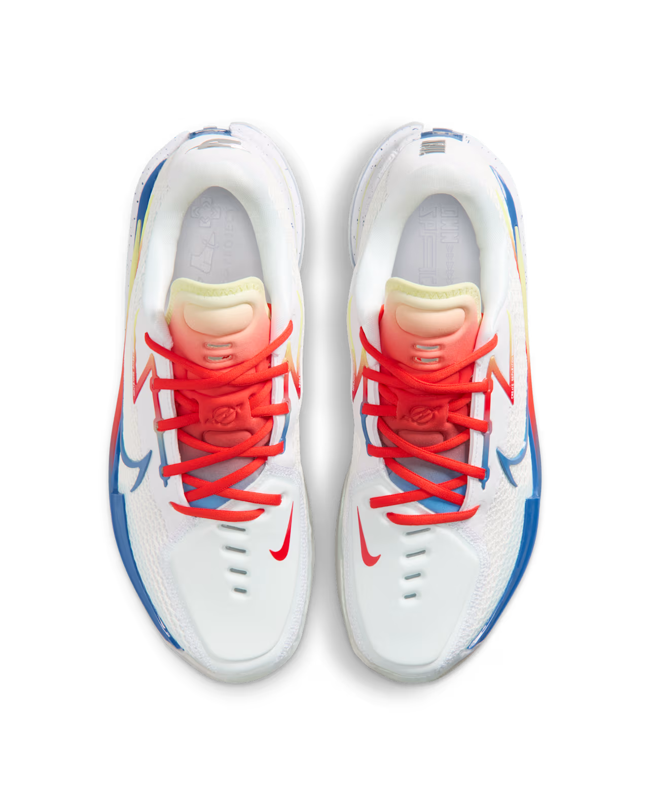 IU0779-100 TITAN Dylan Harper Nike GT Cut White/Chile Red (IU0780-100) (Men's)