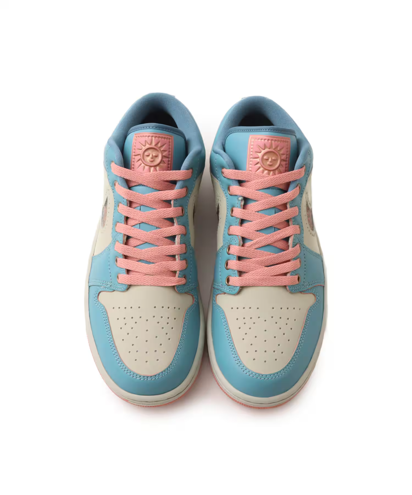 IM8120-464 Nike Air Jordan 1 Low SE Somos Eternos Denim Turquoise (Men's)