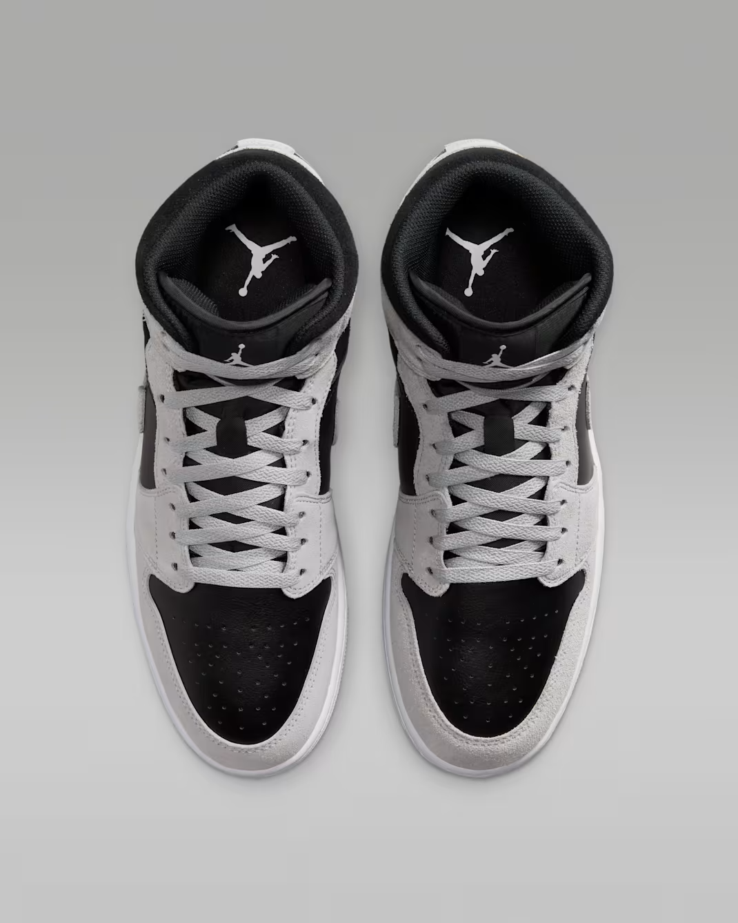 DQ8426-008 Nike Air Jordan 1 Mid "Smoke Grey/Black" (Men's)