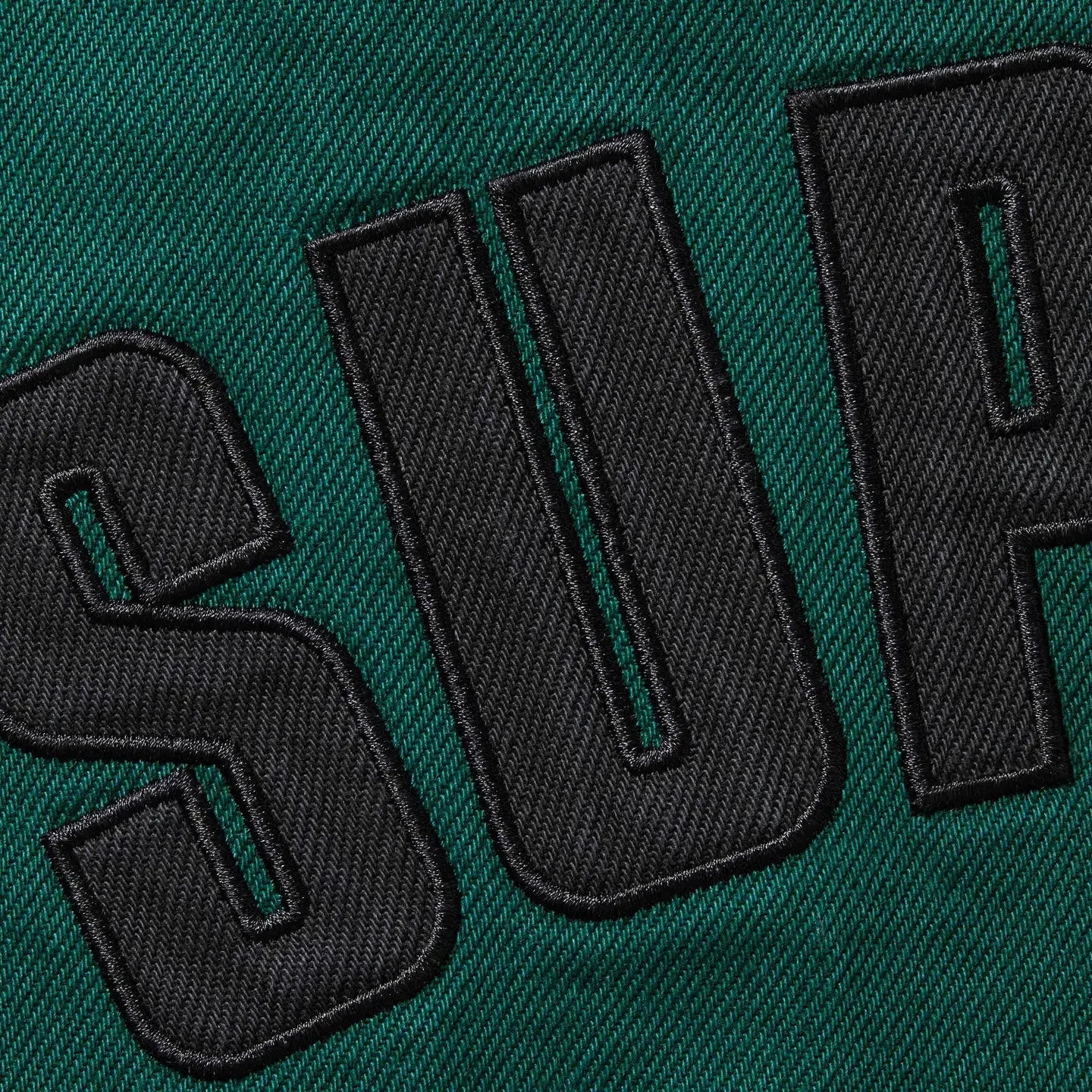 Supreme Arc Denim Coaches Jacket Green