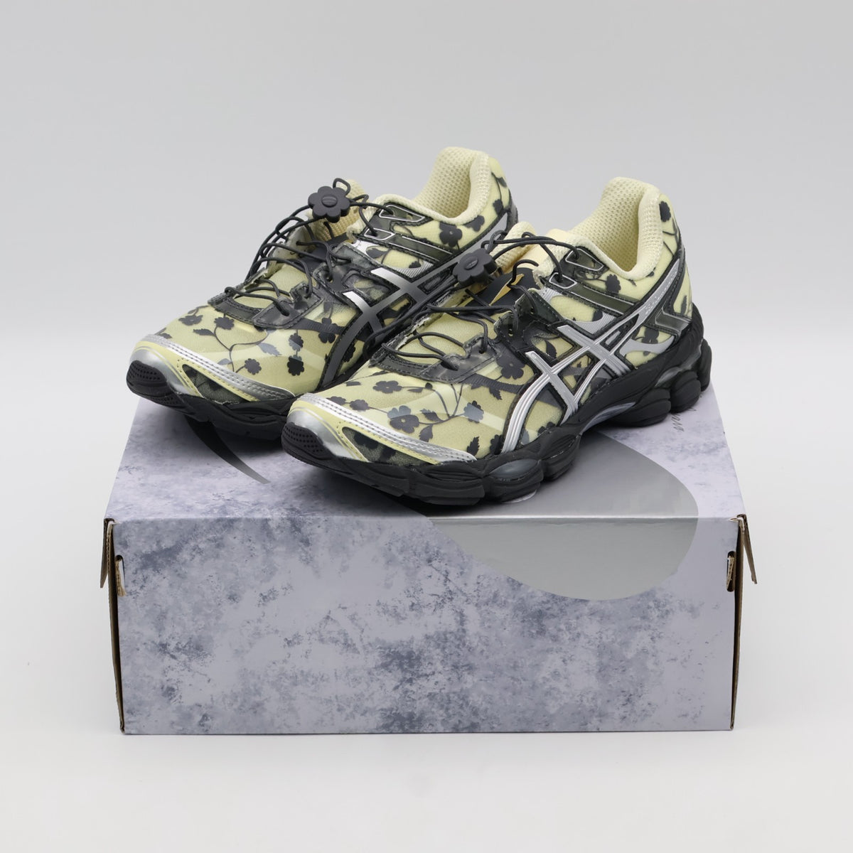 1203A762-750 Cecilie Bahnsen Asics Gel-Cumulus 16 Floral Cream Silver (Men's)