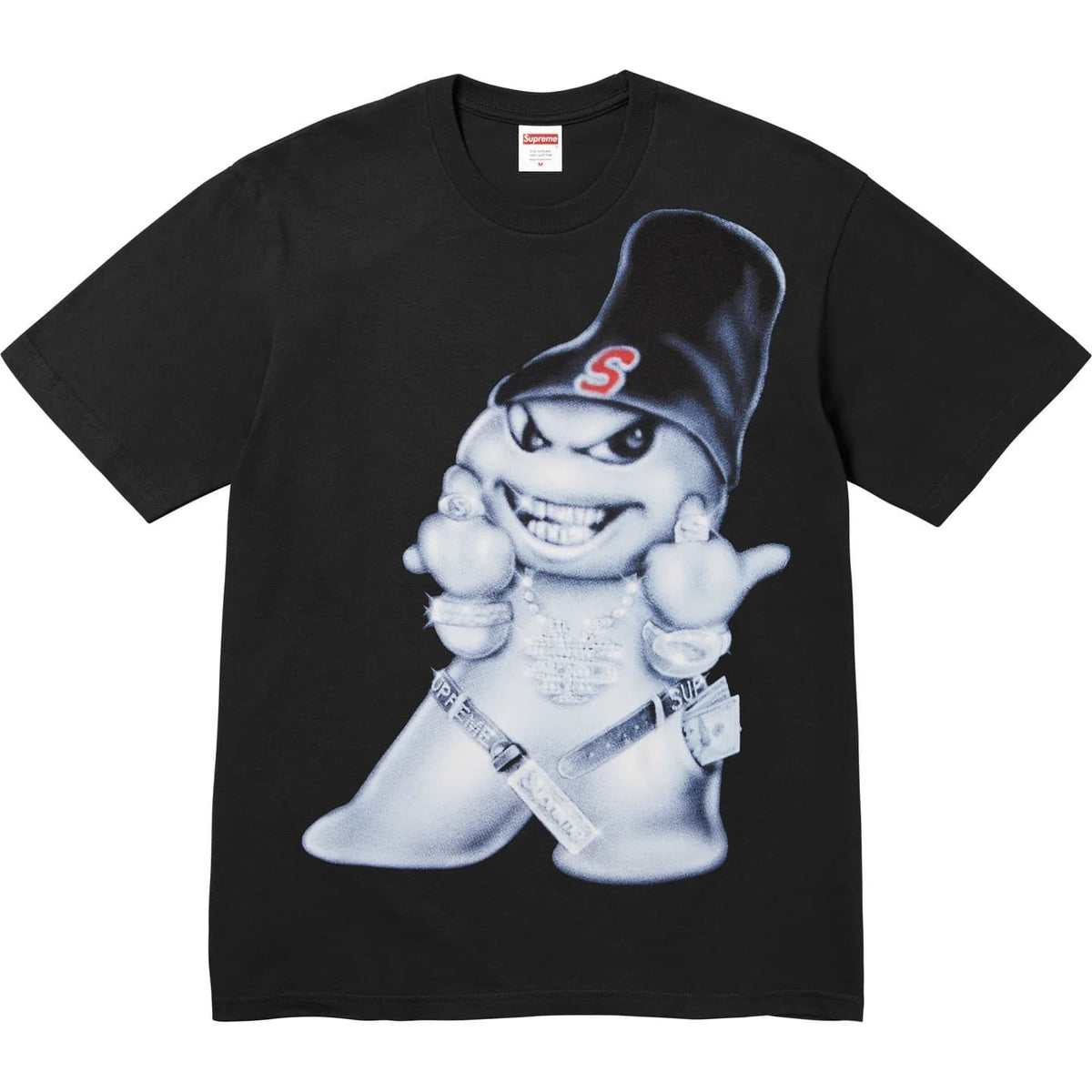 Supreme Snowman Tee Black