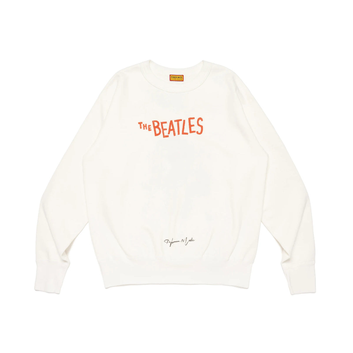 HUMAN MADE The Beatles Tsuriami Sweatshirt White