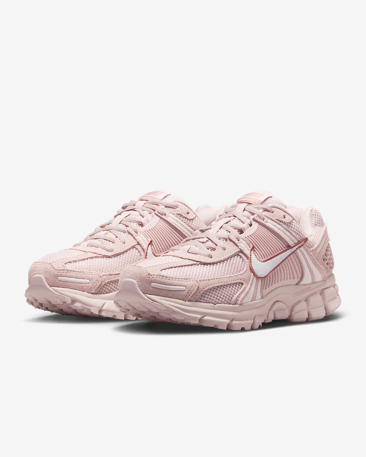 HQ0458-600 Nike Zoom Vomero 5 Shale Red Rev Stardust Vast Grey (Women's)