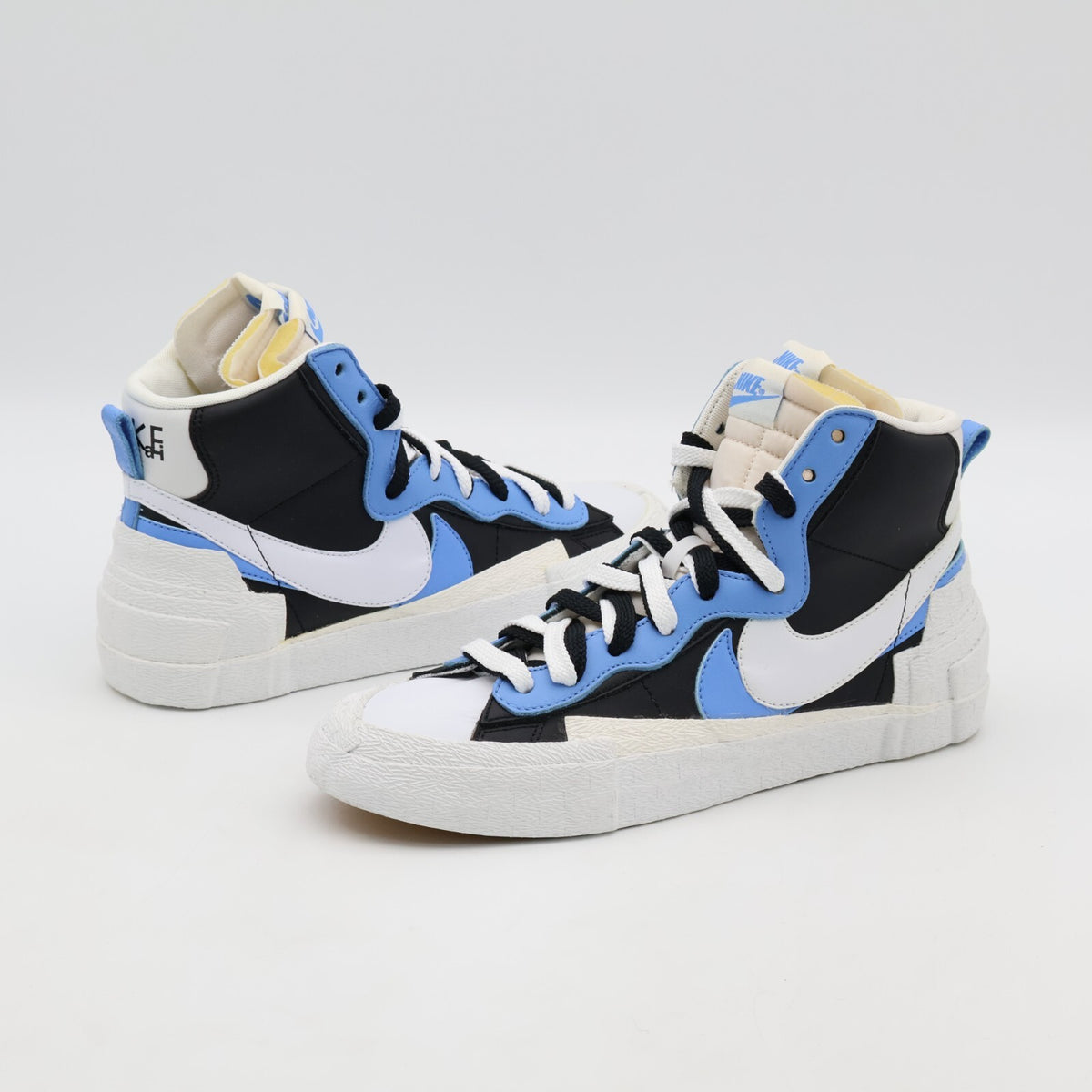 BV0072-001 sacai NIKE BLAZER MID BLACK BLUE (Men's)