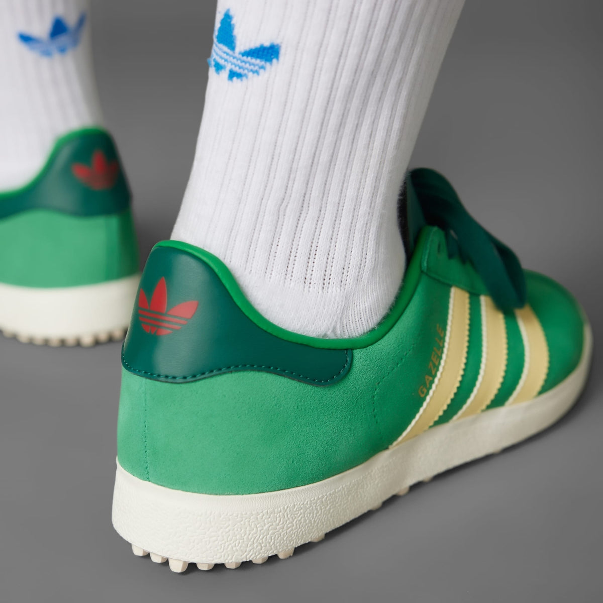 IH2268 adidas Originals Gazelle Spikeless Golf Green Almost Yellow (Men's)