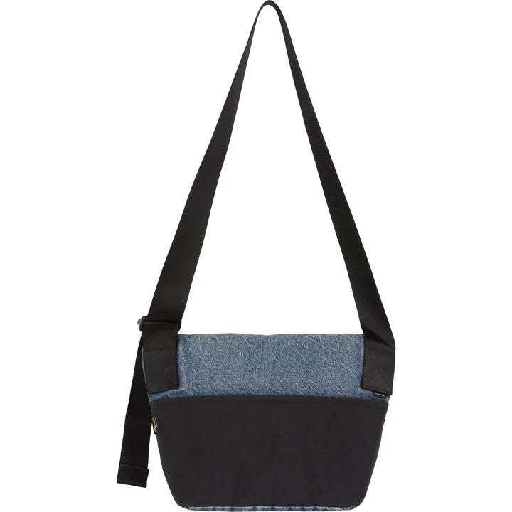 Supreme Denim Messenger Bag Washed Indigo