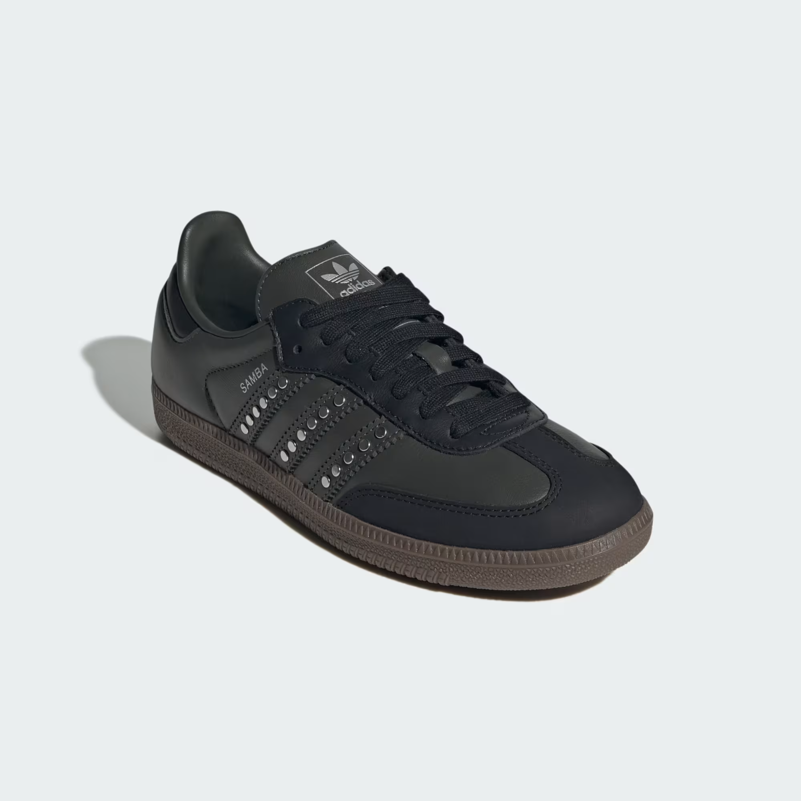 JR8869 adidas Originals Women's Samba OG Core Black Legend Earth Gum (Women's)