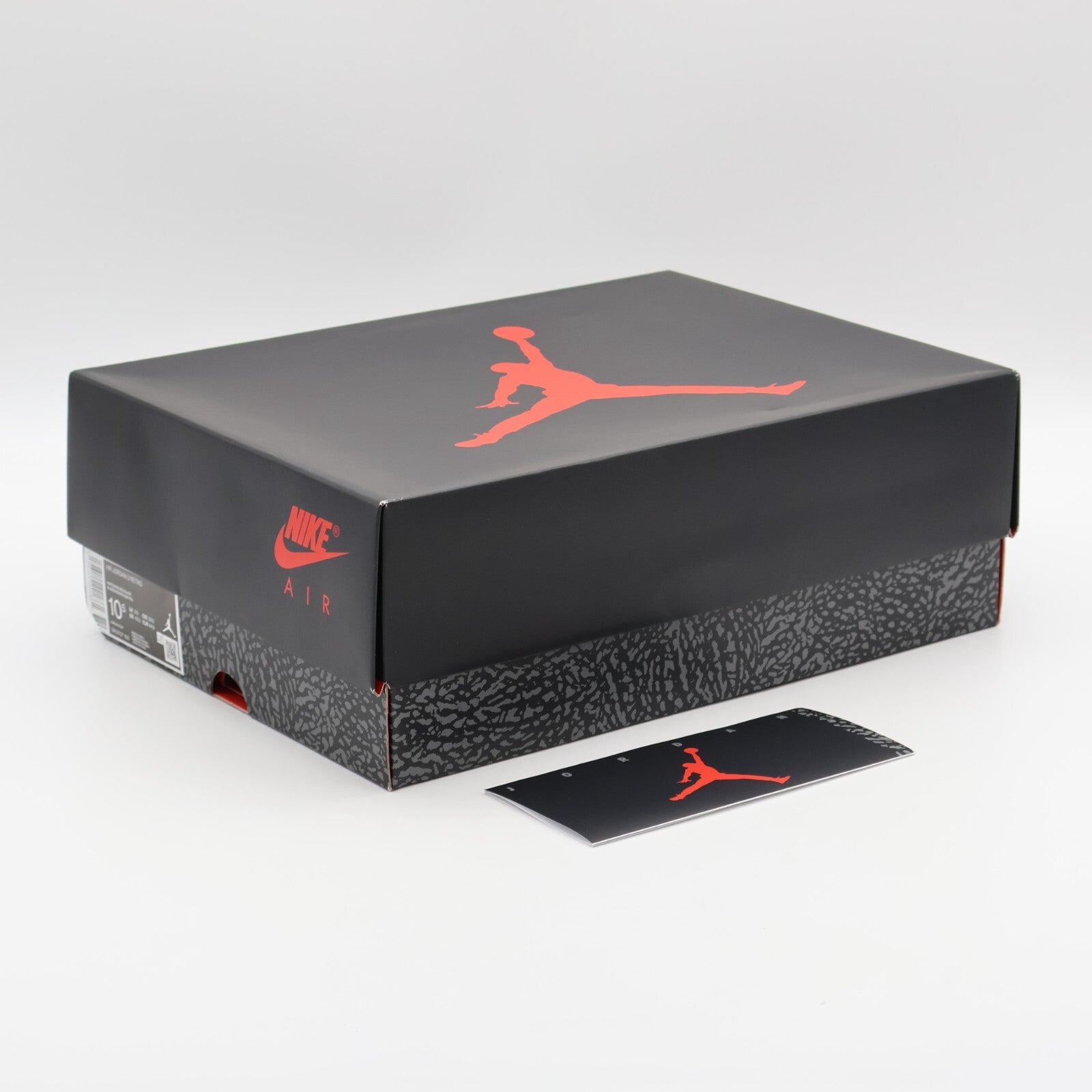DN3707-160 Nike Air Jordan 3 OG Fire Red White Cement Grey Black (Men's)