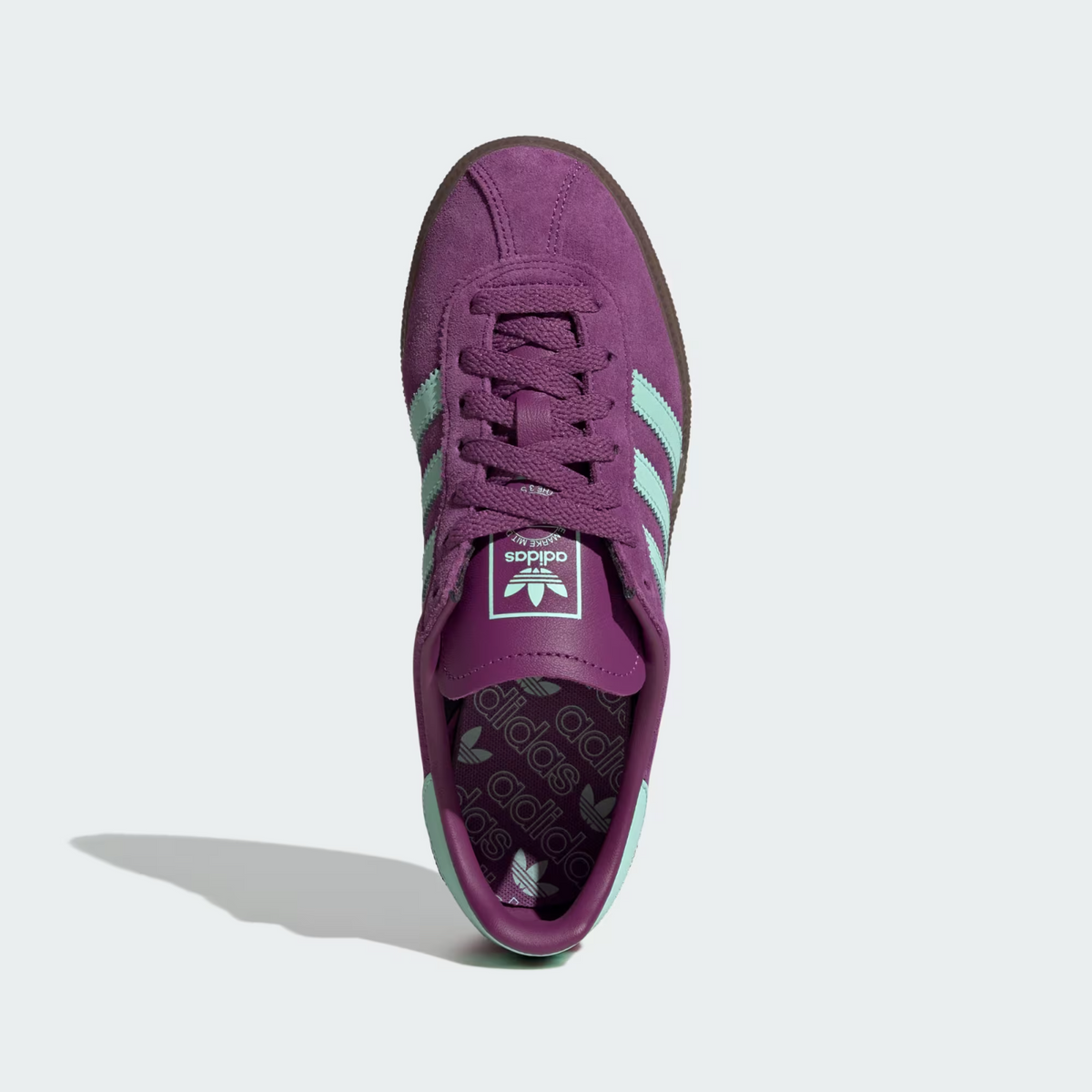 JS3995 adidas Originals Munchen Rich Mauve Clear Mint Gum (Men's)