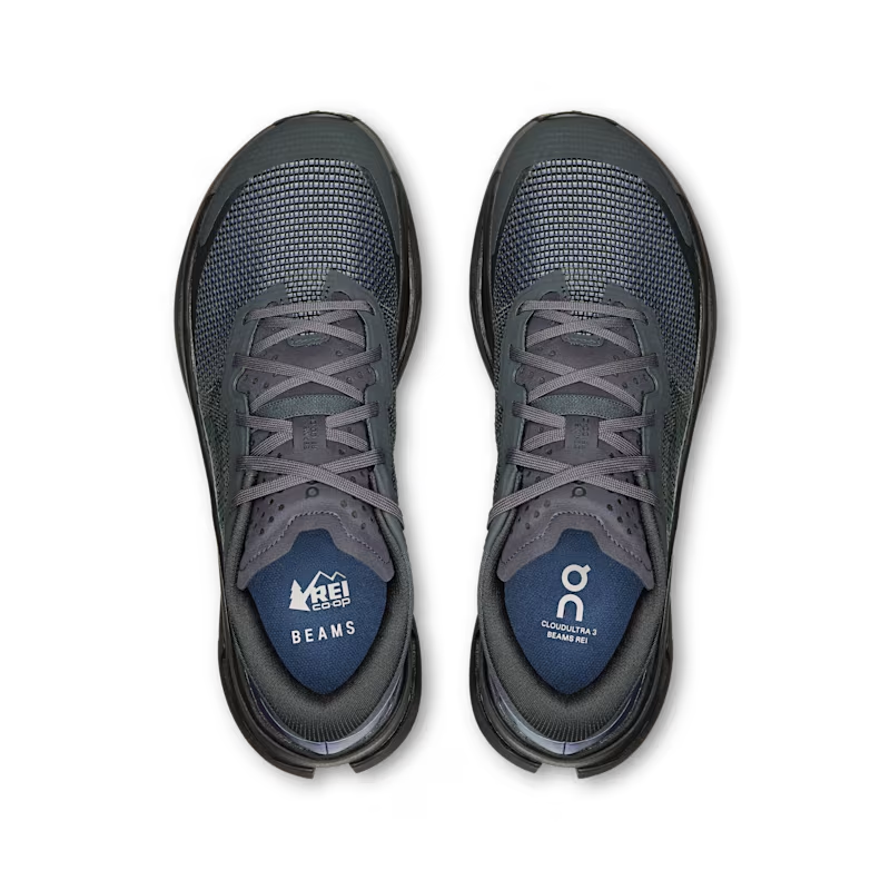3MF30721481 BEAMS REI Co-op On Cloudultra 3 Iron Black (Men's)