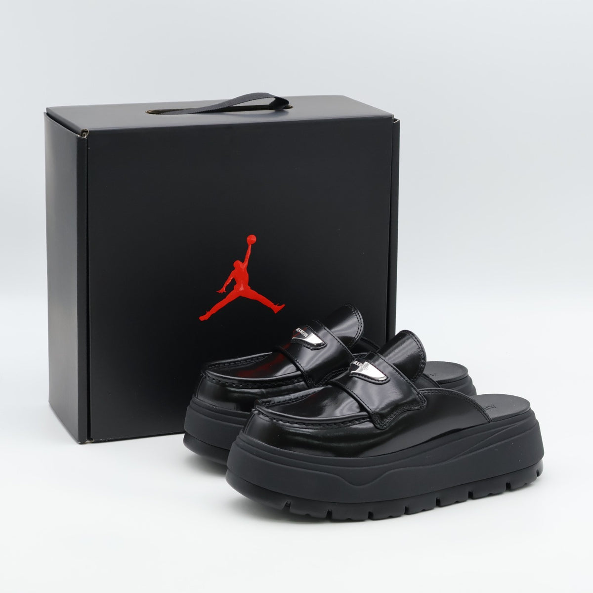HJ4292-001 Nike Air Jordan Mule Black Metallic Silver (Women's)