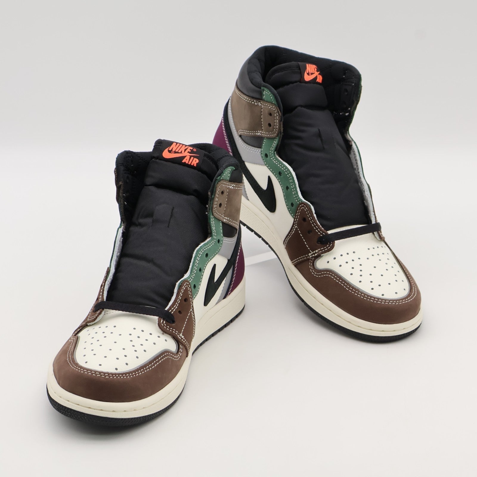 DH3097-001 Nike Air Jordan 1 Retro High OG Hand Crafted Black Brown (Men's)