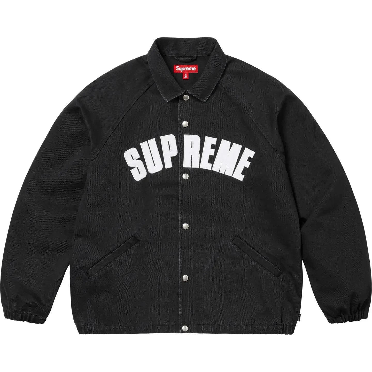 Supreme Arc Denim Coaches Jacket Black