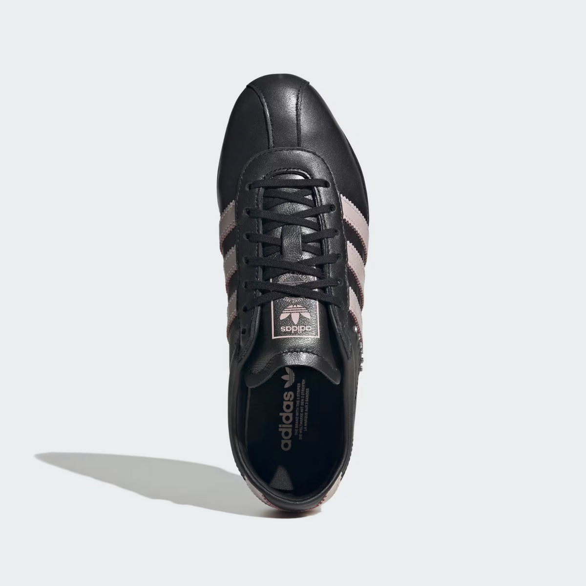 LA3432 adidas Tokyo "Core Black/Sandy Pink Met" (Women's)