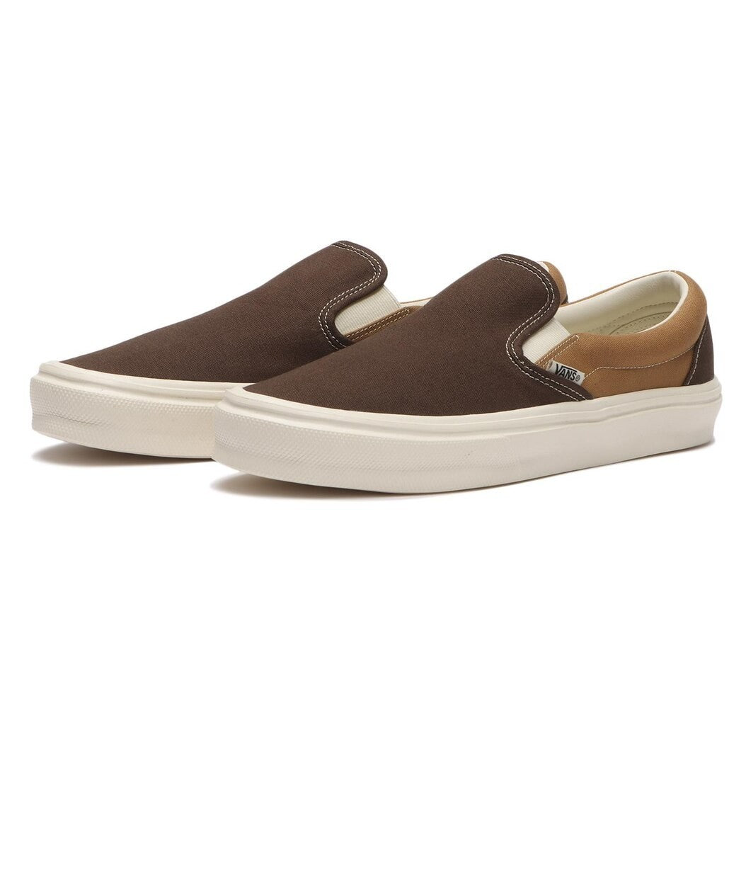 672836-0006 Vans Slip-On Lite "Brown/Ecru" (V98 LITE) (Men's)