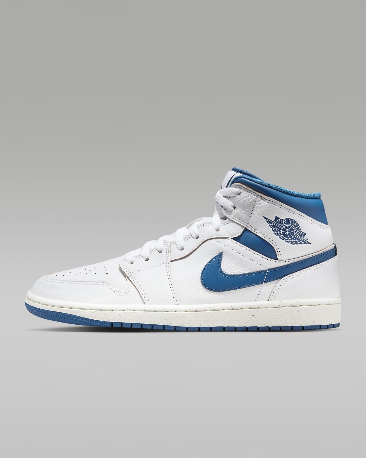 FN5215-141 Nike Air Jordan 1 Mid SE Industrial Blue (Men's)