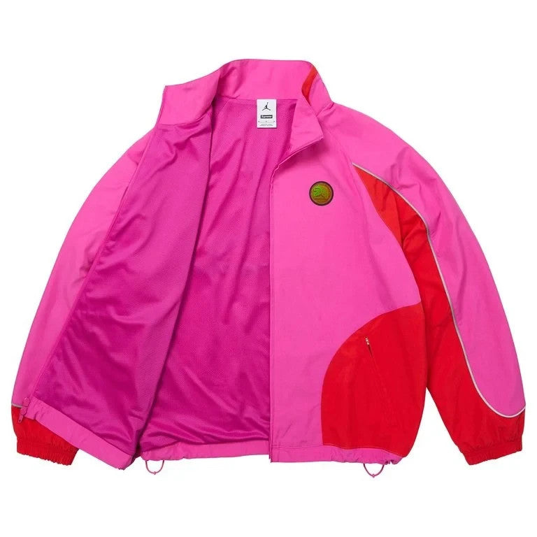 Supreme x Jordan Track Jacket Pink