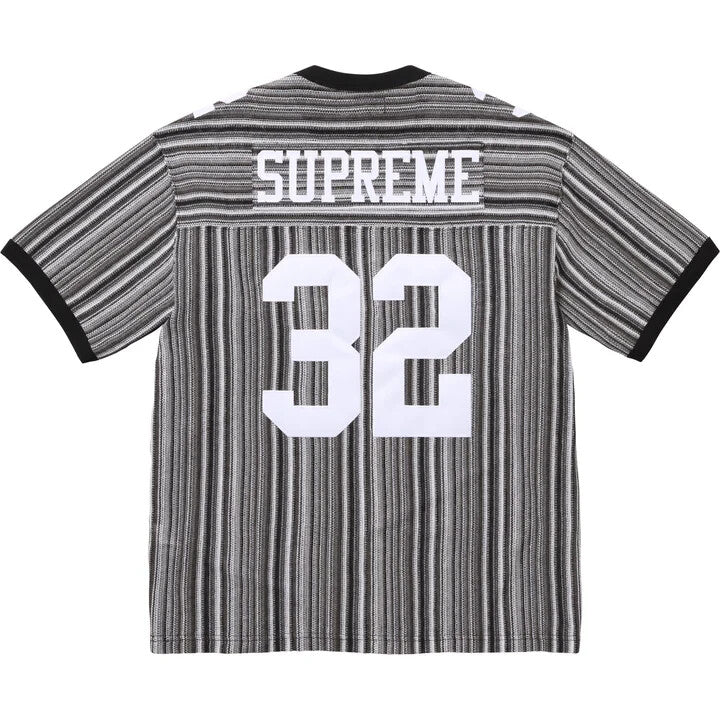 Supreme Open Knit Football Top Black