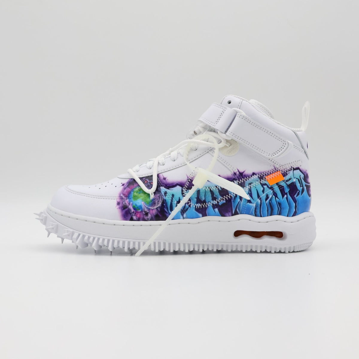 DR0500-100 Off-White Nike Air Force 1 Mid Graffiti (Men's)