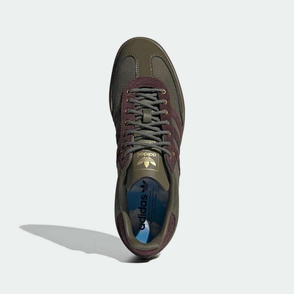 ID3263 Alwayth adidas Originals Samba OG Olive Straighter Shadow Brown (Men's)