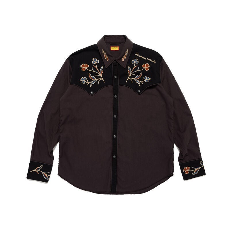HUMAN MADE Western Shirt Charcoal