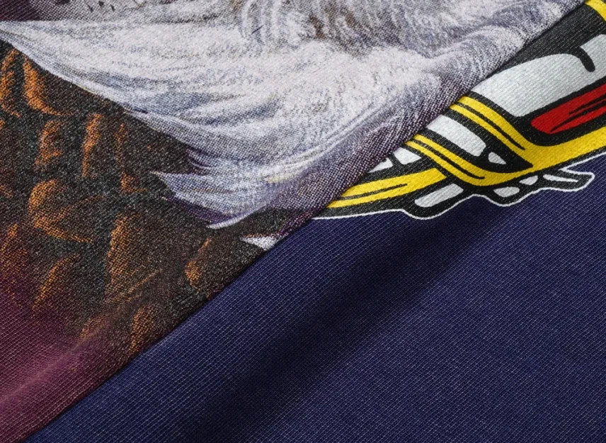 Supreme x MM6 Maison Margiela Split S/S Top "Navy"