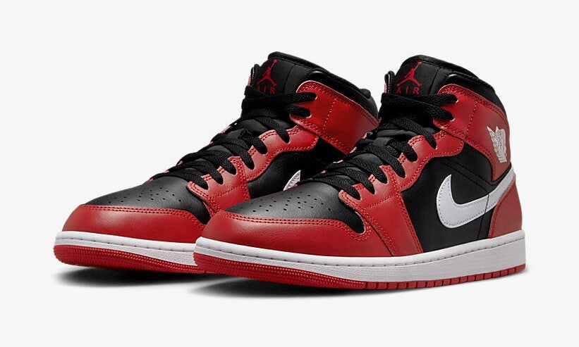 DQ8426-061 Nike Air Jordan 1 Mid Gym Red Black (Men's)