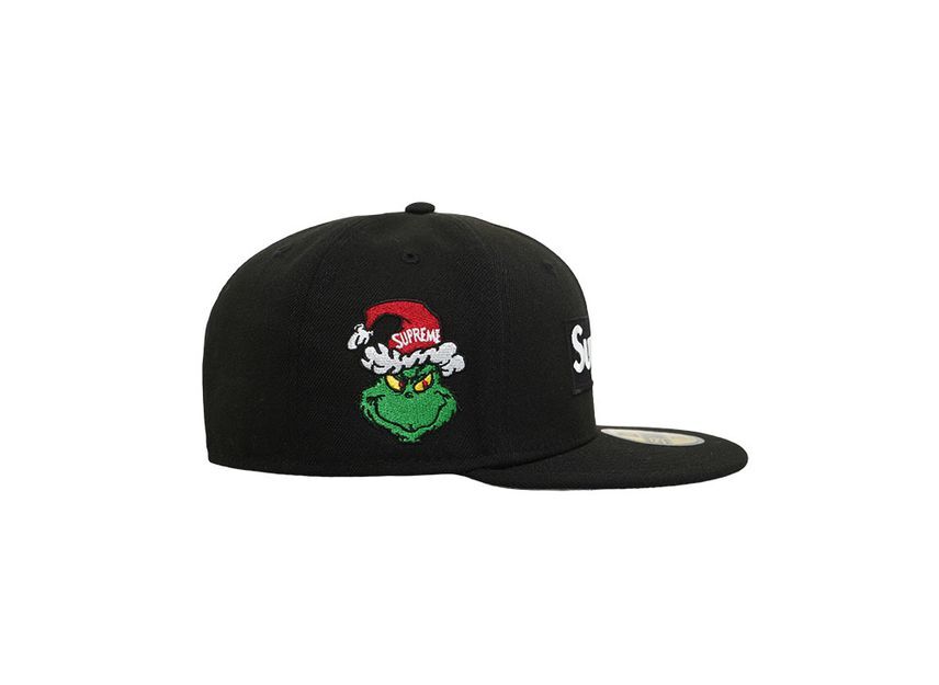 Supreme Grinch Box Logo New Era Black