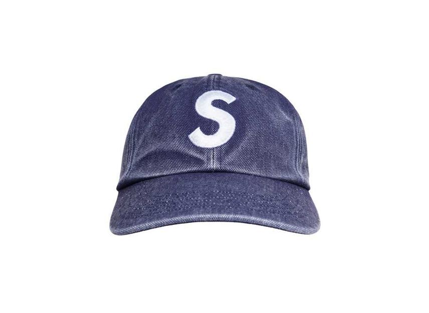 Supreme Pigment S Logo 6-Panel Navy
