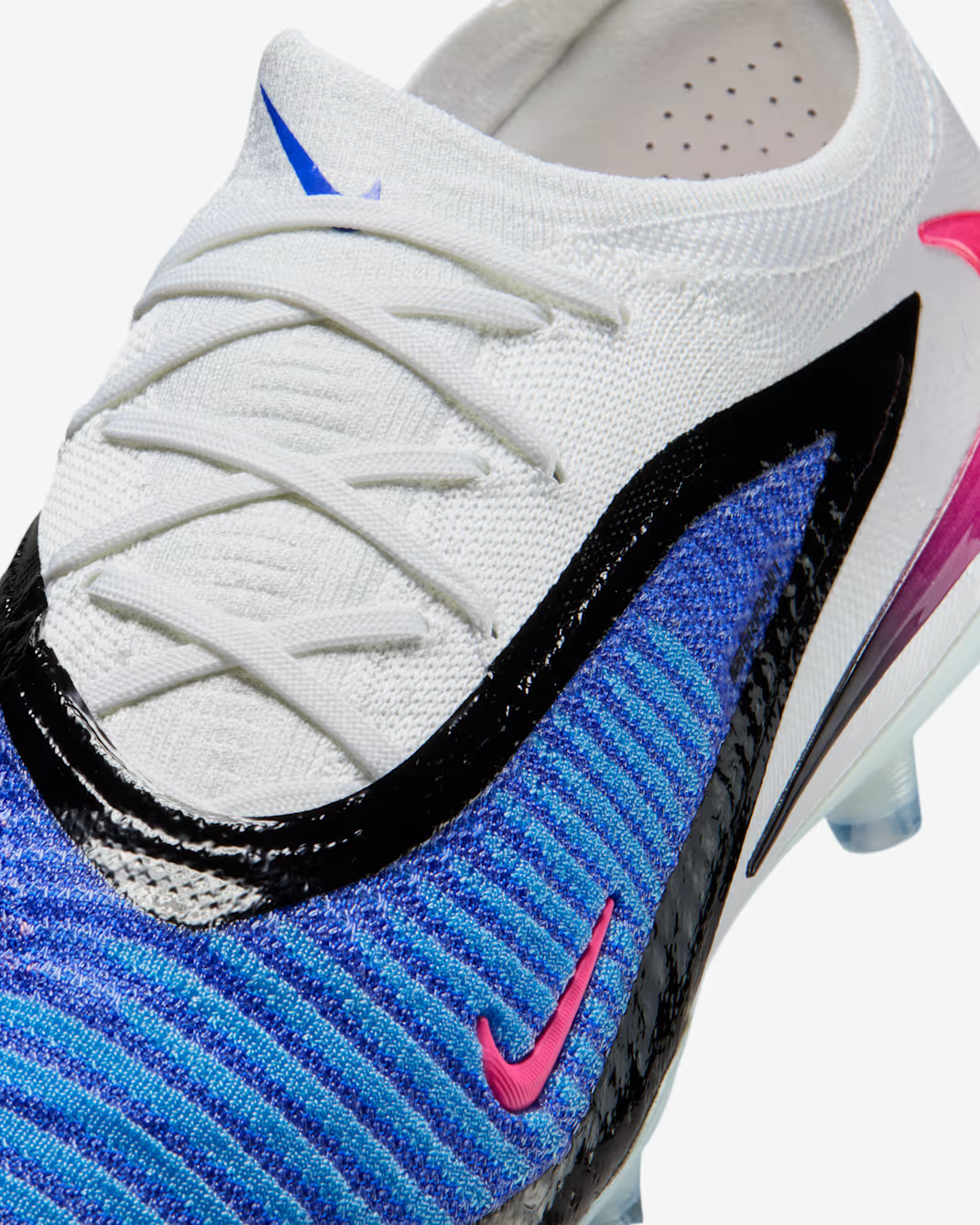 HQ2335-446 Nike Phantom 6 Low Elite Racer Blue White Pink Blast (Men's)
