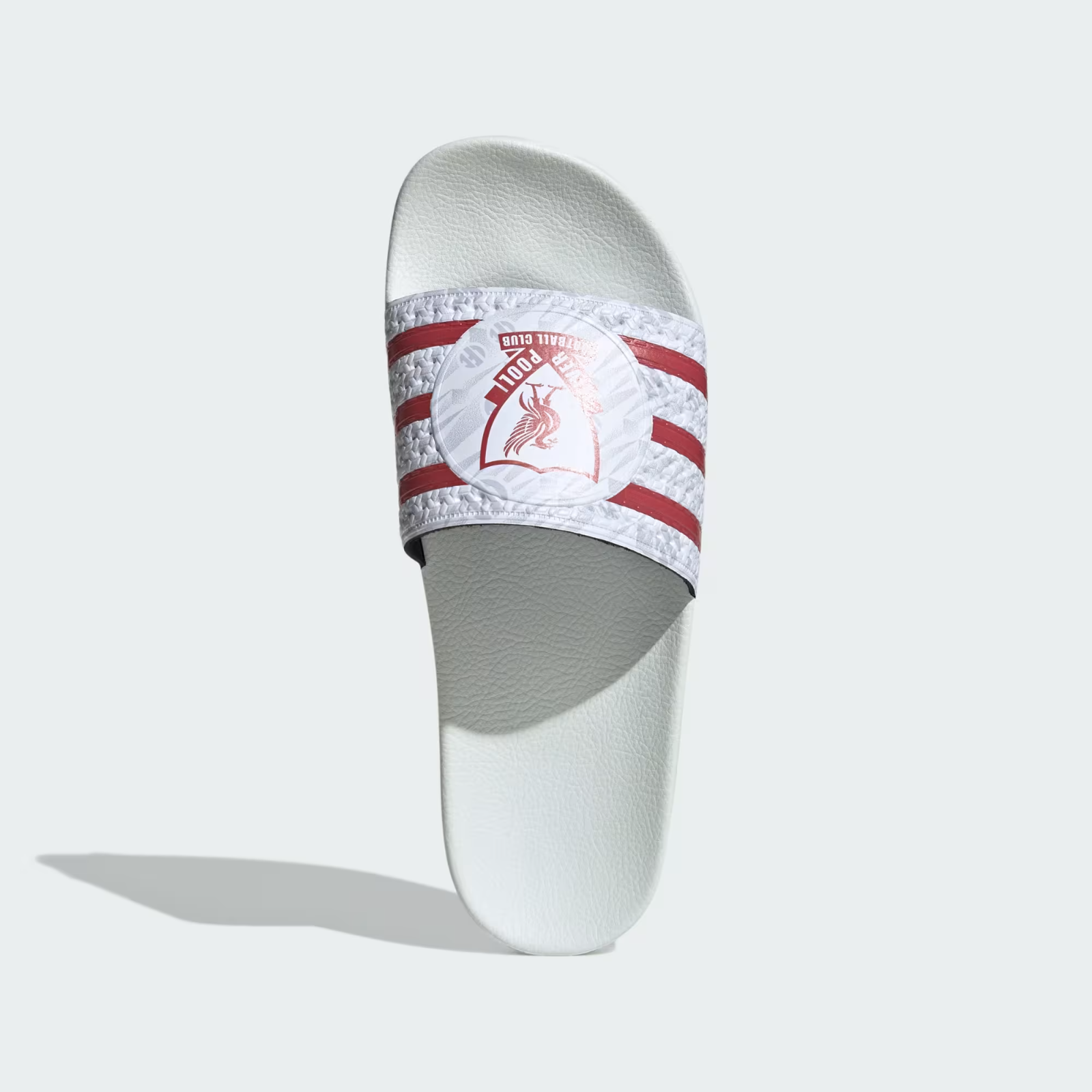 KH7147 Liverpool FC adidas Adilette Slide Footwear White/Strawberry Red (Men's)