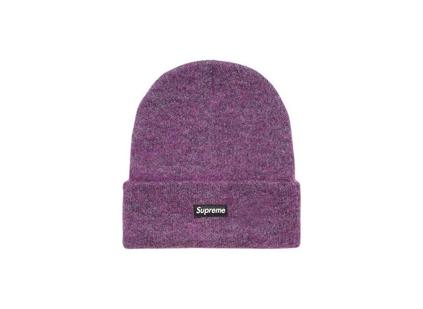 Supreme Mohair Beanie Purple