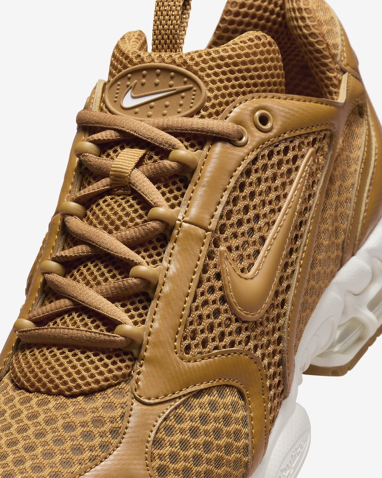 HQ3552-799 Nike Air Zoom Spiridon Caged 2 Wheat White (Men's)