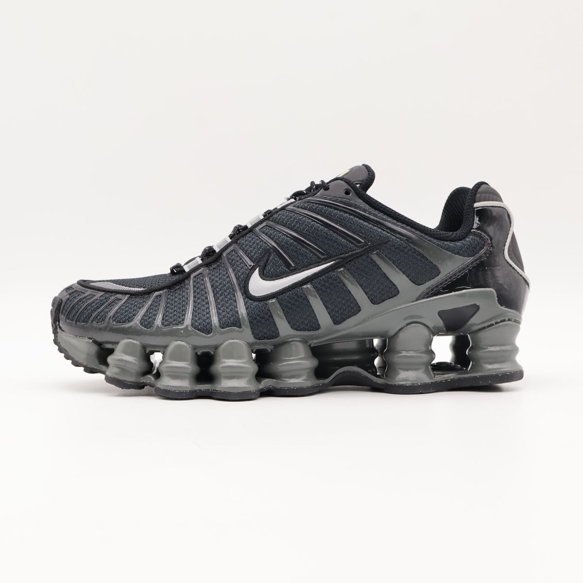 FV0939-001 Nike Shox TL Black Metallic Silver Iron Grey Silver (Women's)