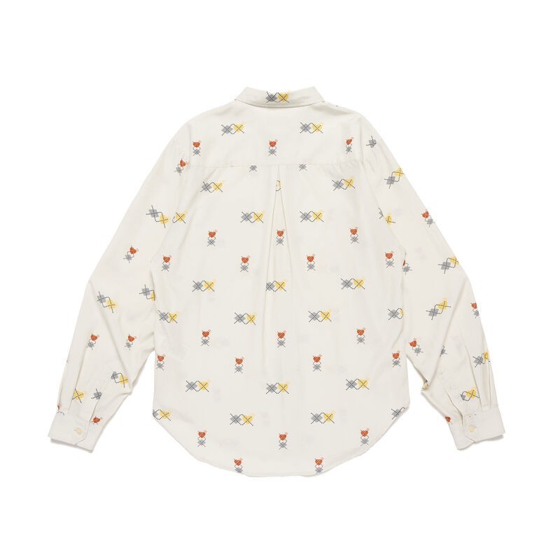HUMAN MADE Printed Shirt White