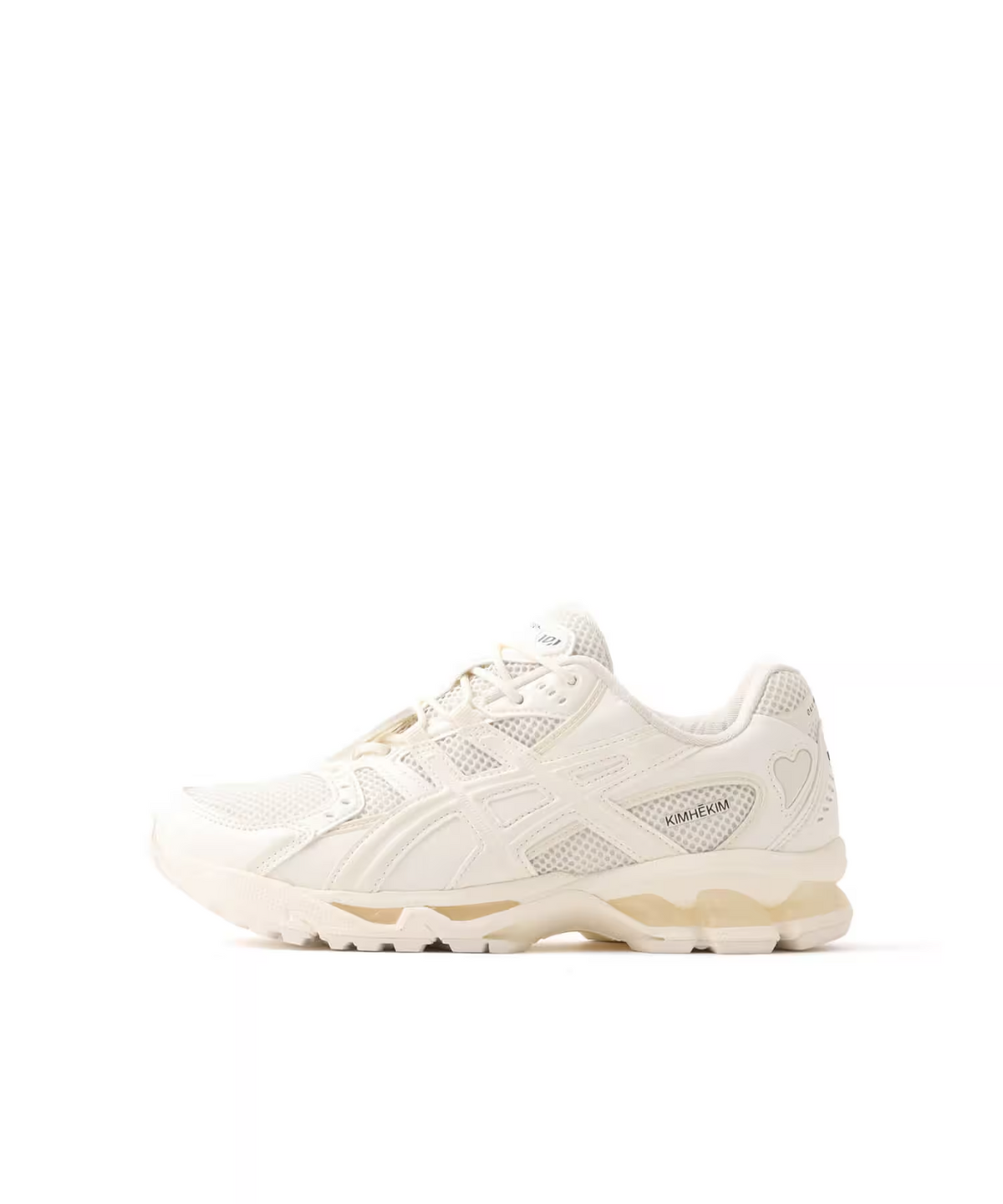 1203A833-100 KIMHEKIM Asics Gel-Nimbus 10.1 Off White (Men's)