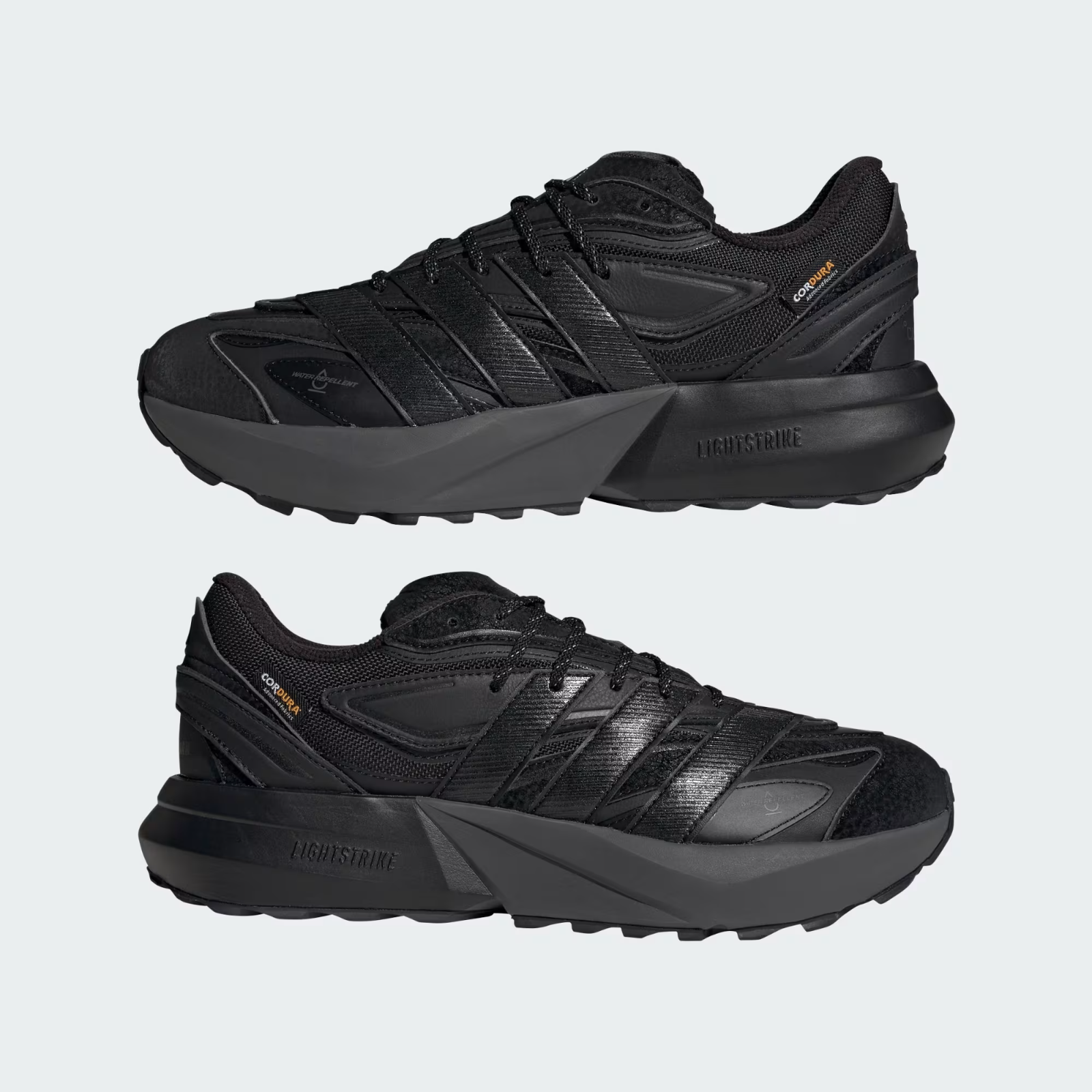 JP7772 adidas Lightblaze ATR Core Black Grey Six (Men's)