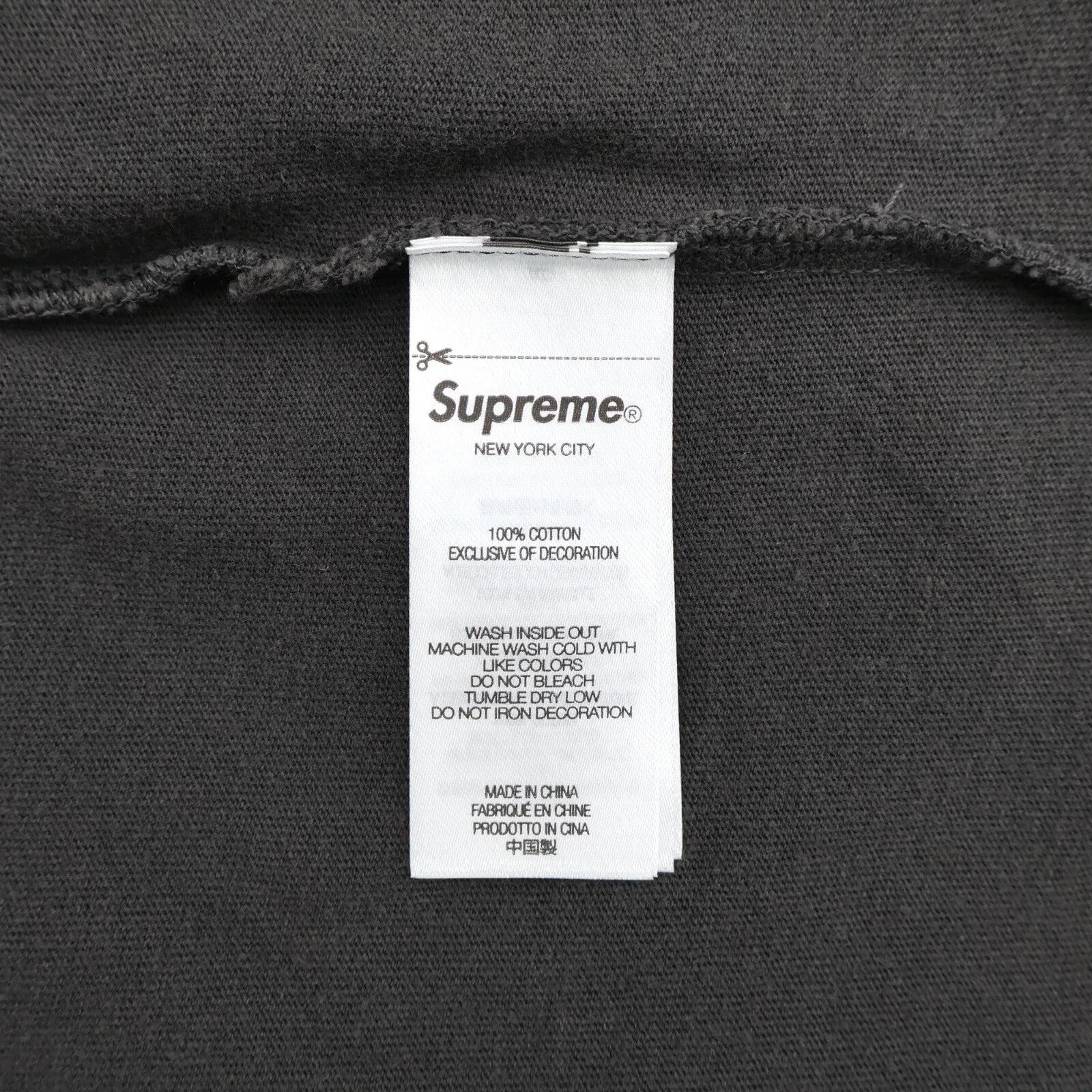 Supreme Zodiac S/S Top Black
