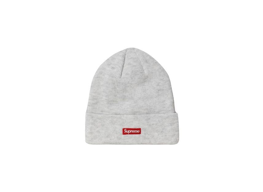 Supreme New Era S Logo Beanie Ash Grey (24FW)