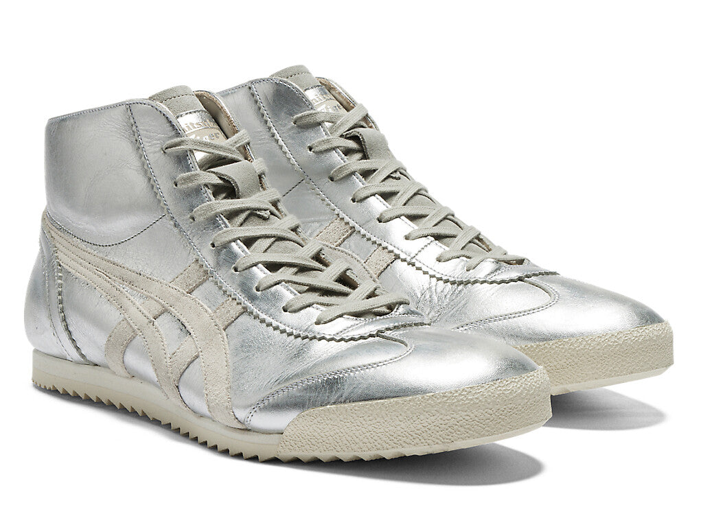 1181A608-020 Onitsuka Tiger NIPPON MADE Mexico Mid Runner Deluxe Silver (Men's)