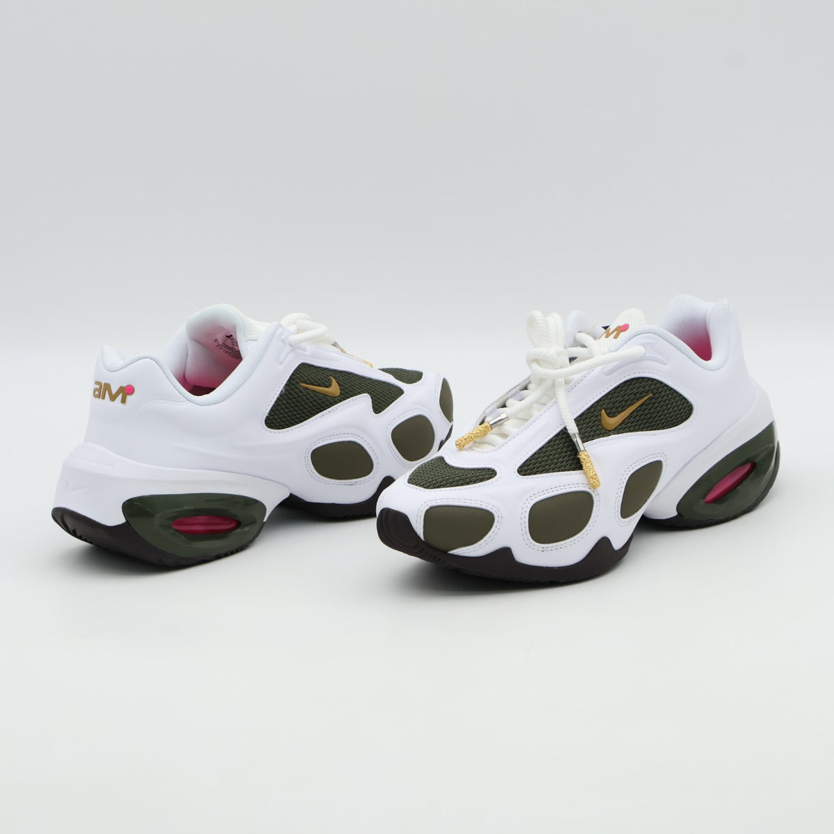 HV9928-100 Veneda Carter Ã Nike Air Max Muse White Cargo Khaki (Women's)