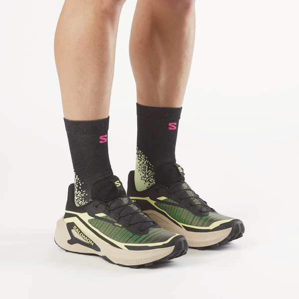 L49300100 Salomon Genesis 2 "Sunny Lime/Black/Bog" (Men's)