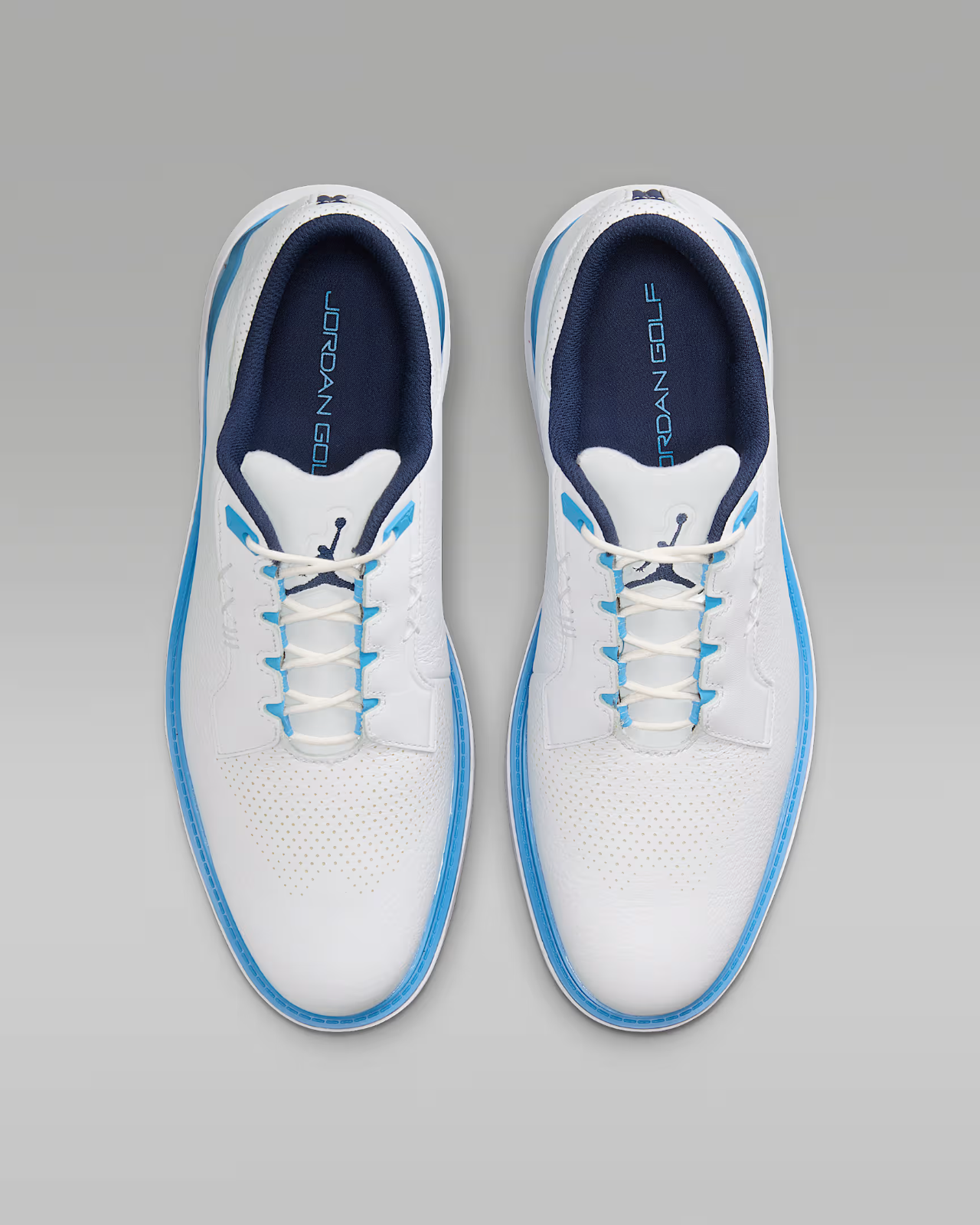 FQ6642-104 Nike Jordan ADG 5 White Midnight Navy University Blue (Men's)